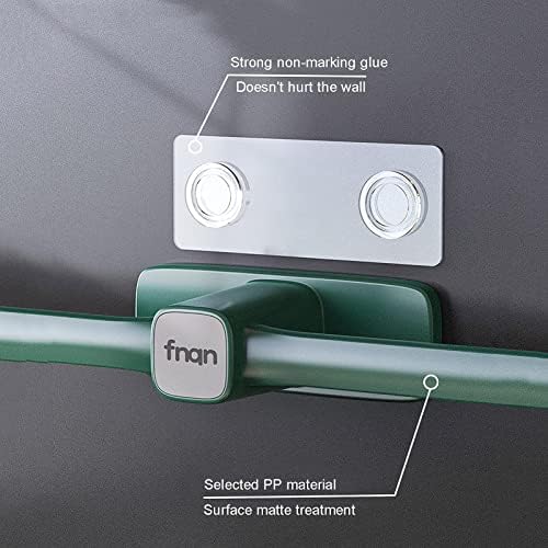 Thick Plastic Towel Rack with Easy Mounting for Bathrooms