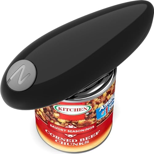 Electric Can Opener with One-Touch Operation for Seniors
