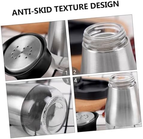 VOSAREA 6 Pack Condiment Jars Set