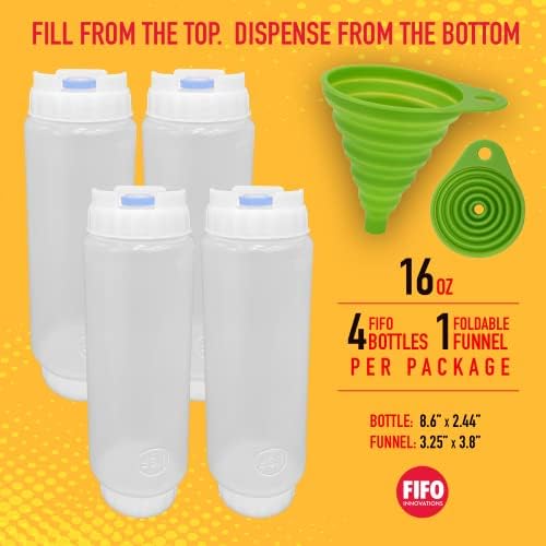Non-Distracting Ketchup Dispenser 4-Pack