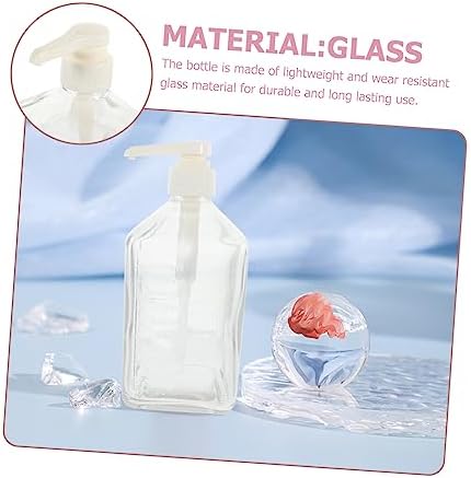 Hoement Condiment Squeeze Pump Storage Bottle