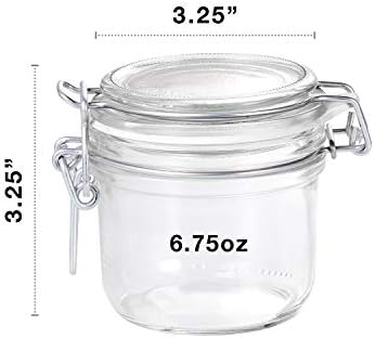 Bormioli Rocco 1234 Fido Clear Jar 675 Oz