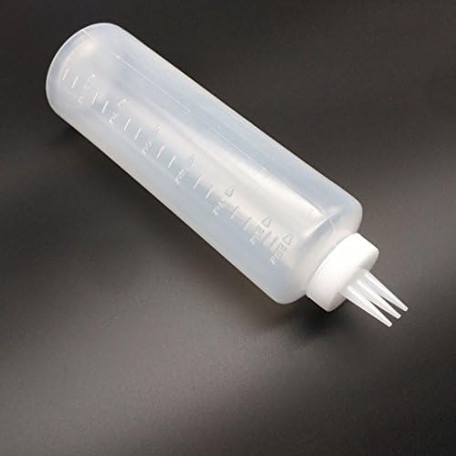 GARASANI 3 Hole Sauce Squeeze Condiment Dispenser 23oz