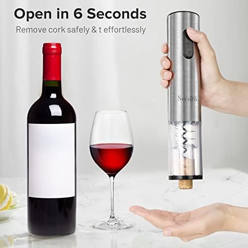 Secura Electric Wine Opener Set 5 in 1 1