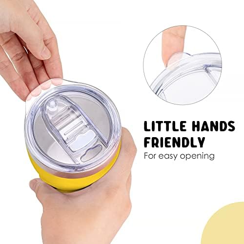 safety Kids Tumbler with Straw Insulated for All Day Enjoyment
