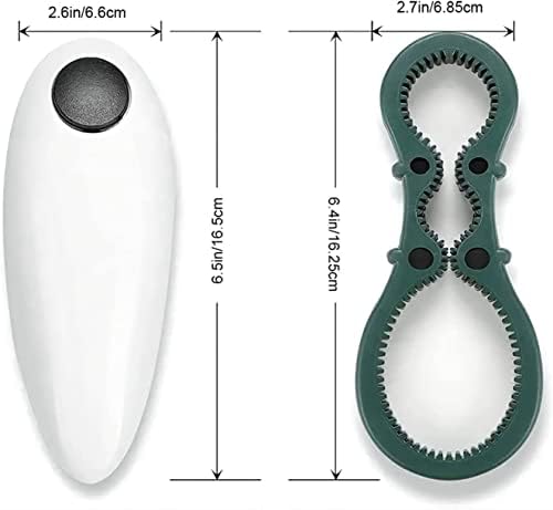 One-Touch Electric Can Opener for Safe Use