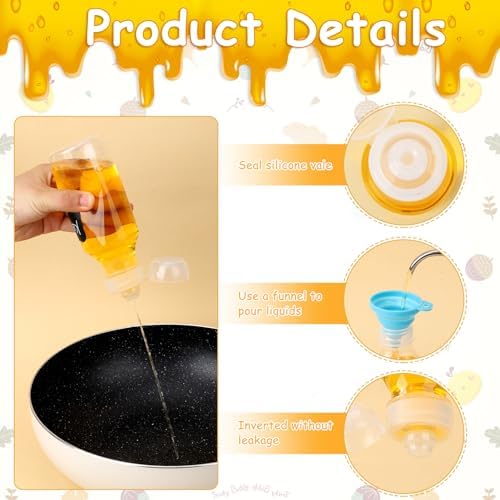 ZhouBoat Ketchup Squeeze Bottles Set