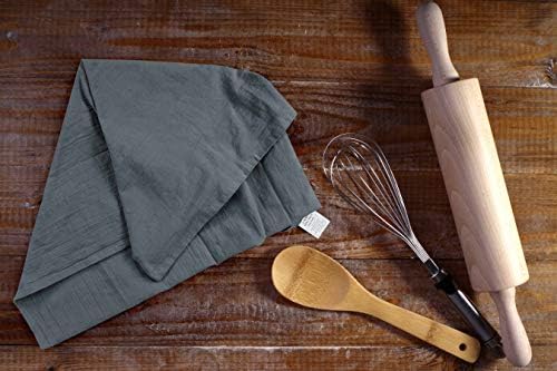 Utopia Kitchen Light Grey Flour Sack Towels 24 Pack