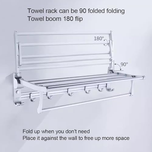 ANNBKA Space Aluminum Towel Shelf