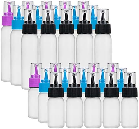Yesland 30 Pack Writer Bottles - 1oz 2oz Sizes
