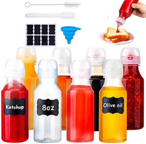 ZhouBoat Ketchup Squeeze Bottles Set