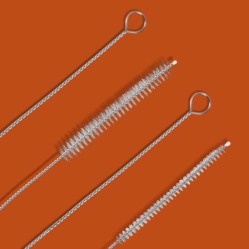 2PCS Extra Long Tube Cleaner Brush with Soft Nylon Bristles