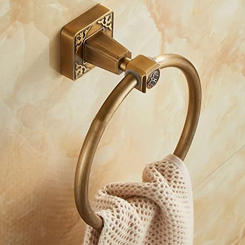 Brilliant antique brass towel rack DCIustfHE