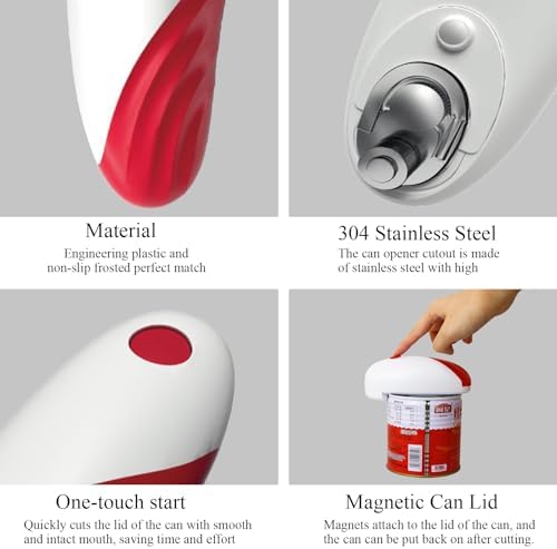 Electric Can Opener Smooth Powerful and Portable