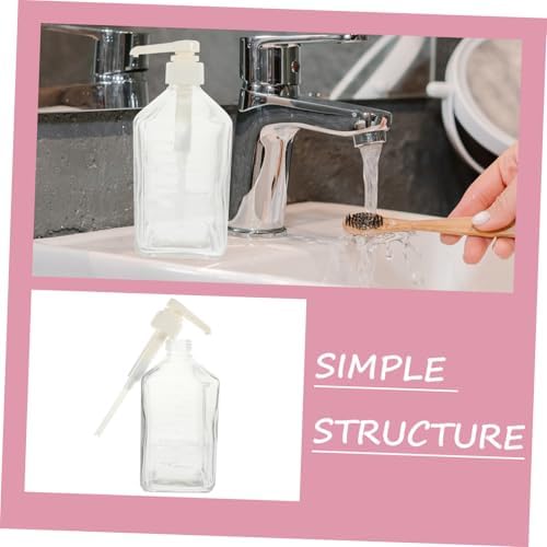 Hoement Condiment Squeeze Pump Storage Bottle