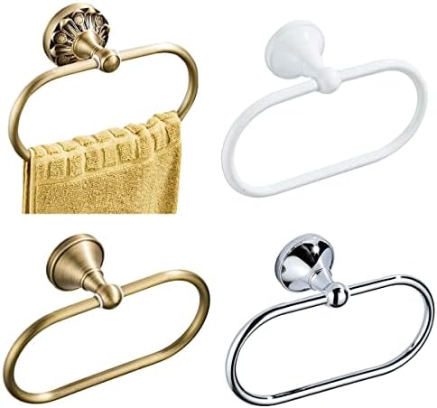 DCIUSTFHE Retro Brass Towel Holder