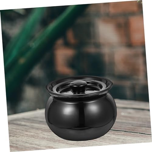 Crock Pot with Lids Clay Soup Bowl for Home Cooking