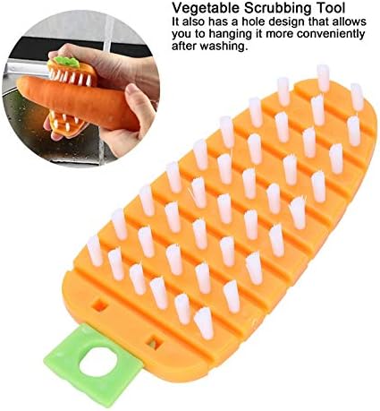 GavigainFlexible Vegetable Brush Orange