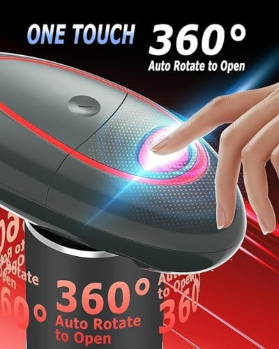 One-Click Can Opener - Soft Safe Easy for Seniors