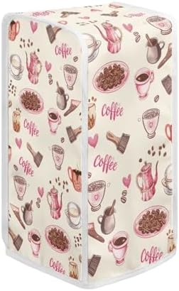 Goronwyfloyd Coffee Can Opener Cover with Pink Heart Design 1