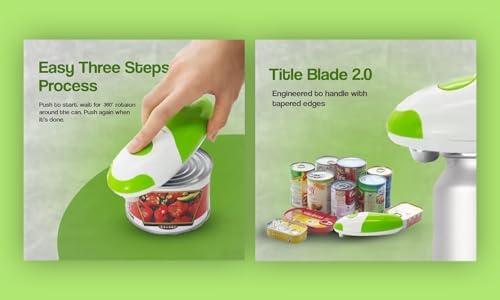 Effortless Can Opener - Electric Durable