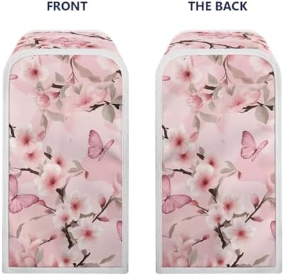 TODIYADDU Pink Flower Can Opener Cover - Electric Kitchen Tool Protection
