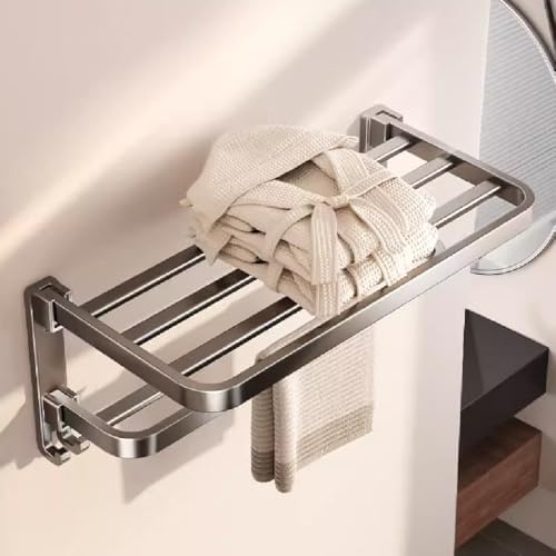 Introducing the AnnBKA Wall-Mounted Towel Rack Perfect for Bedrooms Bathrooms Beyond