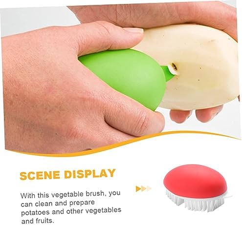 STOBAZA Vegan-Friendly Vegetable Fruit Brush for