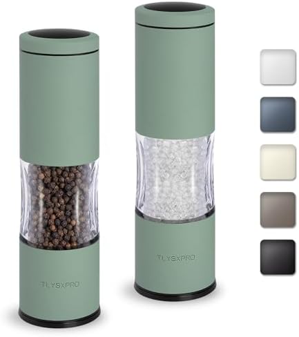 Sage Salt and Pepper Mill Set