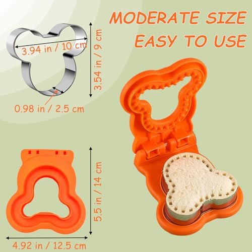 Fun Mouse Sandwich Cutter Set