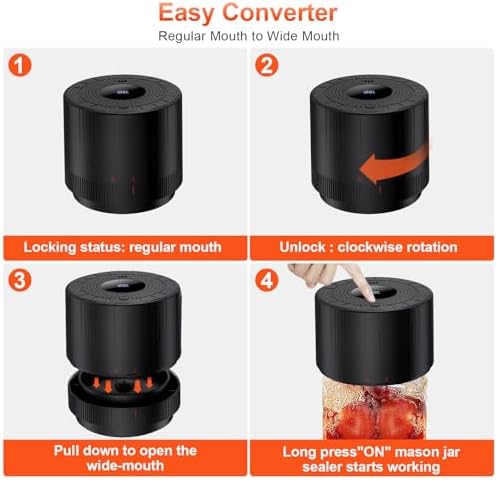 Mason Jar Vacuum Sealer