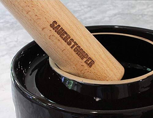 Humble House Sauerstomper 12 Inch Fermentation Tool for Mason Jars