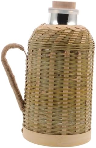 Mucklily Insulated Bamboo Kettle - Eco-Friendly Thermal