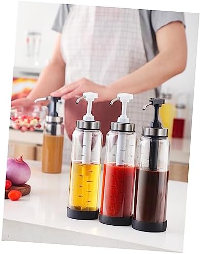 Convenient 500ml Ketchup Dispenser for Glass Bottles