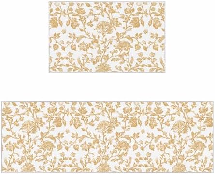 French Country Retro Kitchen Mat Set