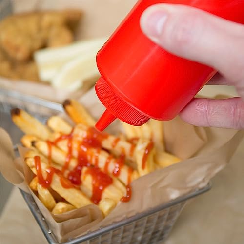 BrightFrom Condiment Squeeze Bottles BPA-Free 12oz 2Pack