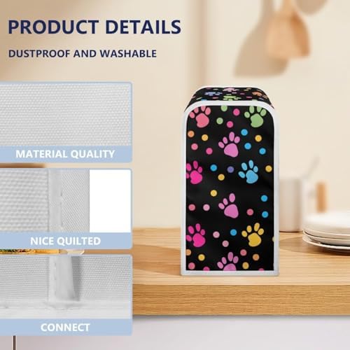 Todiyaddu Colorful Paw Can Opener Cover