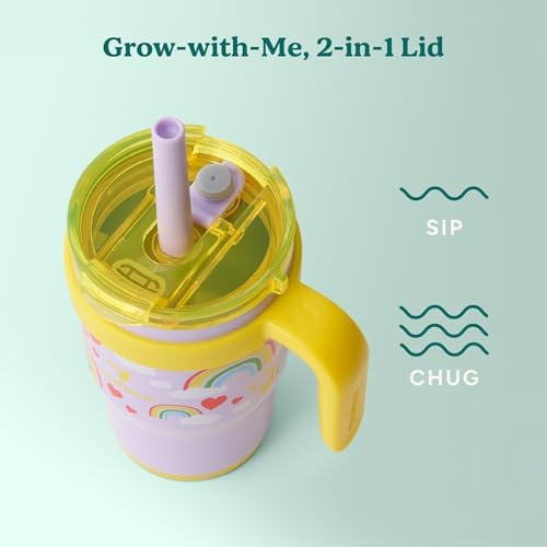 Spill-Proof Rainbow Coldee Kids Tumbler
