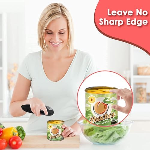 Powerful Electric Can Opener - Easy Secure Can Openings