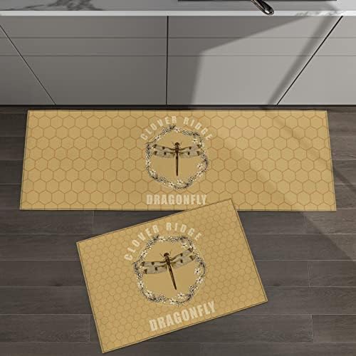 Two-Piece Kitchen Rugs 197x315x197x472 Perfect for Cooking Cleaning or Laundry