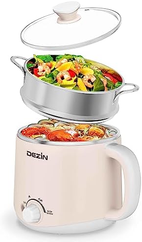 DEZIN Dual-Power Hot Pot - Quicken Your Morning Meal with Wireless Assistance