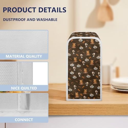 TODIYADDU Coffee Tile Can Opener Cover