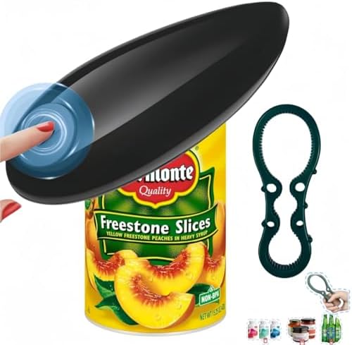 Extra Powerful Electric Can Opener - Hands-Free Smooth Safe and Modern Design