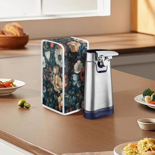 Oamsistay Floral Print Electric Can Opener Cover