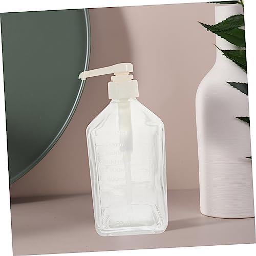 Hoement Condiment Squeeze Pump Storage Bottle