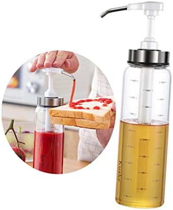 Convenient 500ml Ketchup Dispenser for Glass Bottles