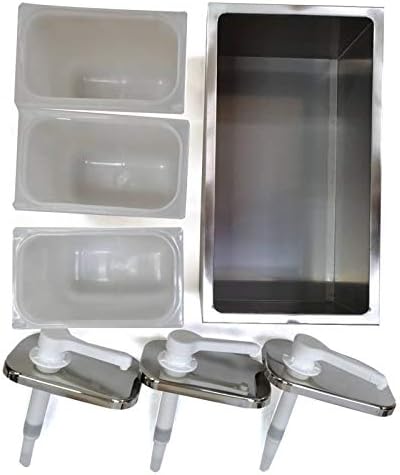KinHall 3-Head Condiment Pump for Reliable Squeeze Performance