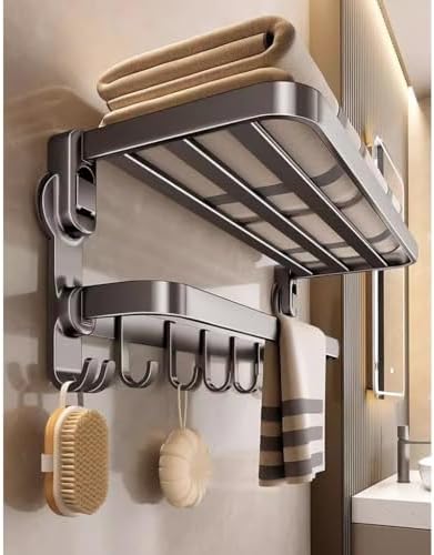Wall-Mounted Towel Holder Suction Cup Towel Rack