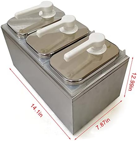KinHall 3-Head Condiment Pump for Reliable Squeeze Performance