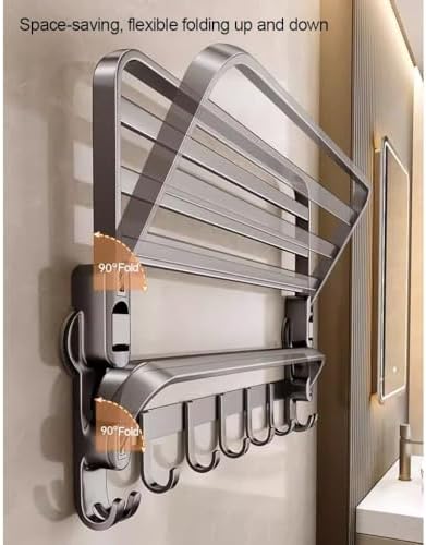 Wall-Mounted Towel Holder Suction Cup Towel Rack